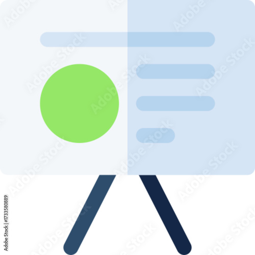 Presentation Board Chart Icon