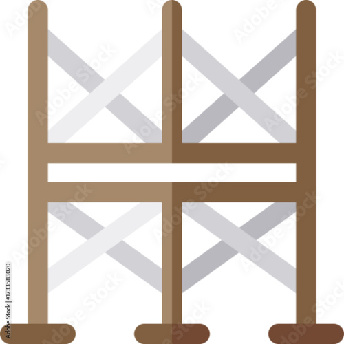 Construction Scaffolding Structure for Building Work