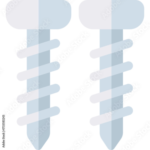 Screw for hardware concepts