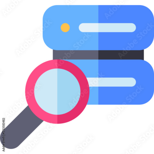 Search icon with magnifying glass