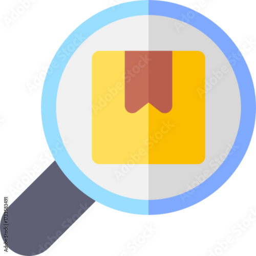 Search icon with magnifying glass