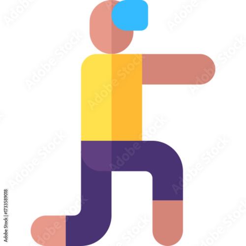 Online Gym Class Vector Icon