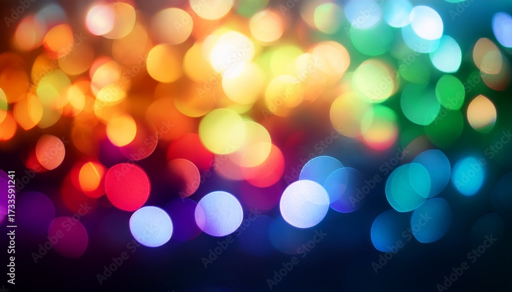 Fototapeta premium Blurred Multicolored Background From Light