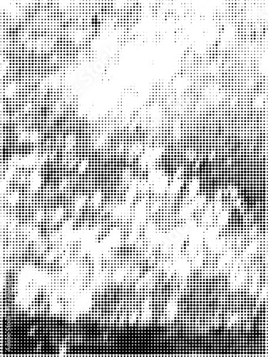 Vintage Grunge Dots Texture Halftone Pop Art Vector Background