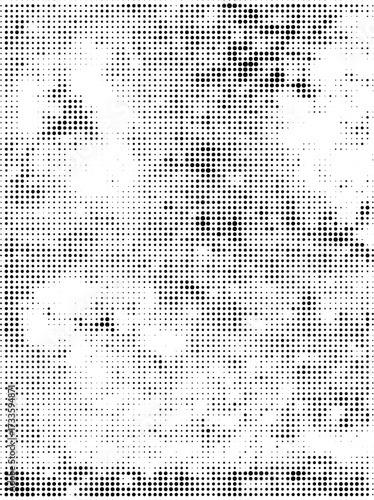Halftone Grunge Vector Texture Abstract Pop Art Dots Background