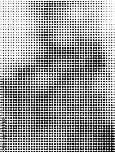 Grunge Halftone Vector Pattern Pop Art Dots Background Template