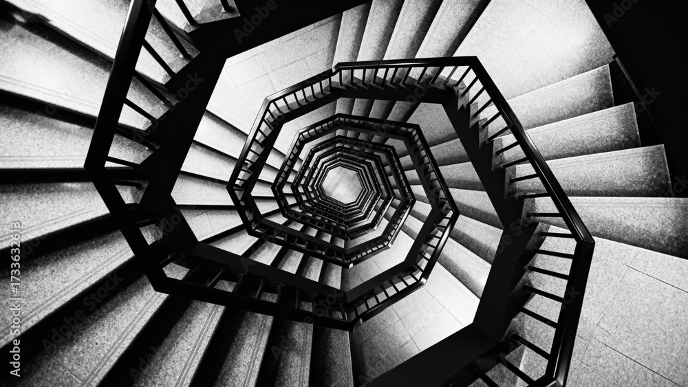Obraz premium SpiralStaircaseArchitecture