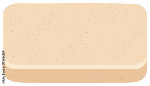 Light beige rectangle with layered texture flat design concept