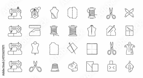 medical icons set