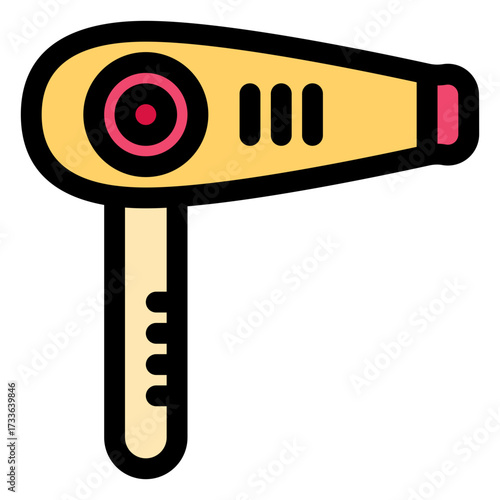 Hair dryer icon