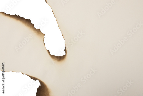 Burnt beige paper texture