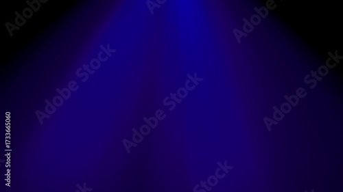 Deep blue light coming from above. Rays of light background. Overlay effect.