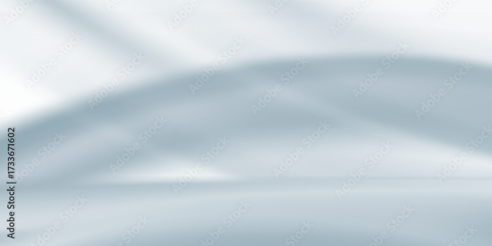 Naklejka premium Pale gradient poster. Light gray, cream, and white colors. Set of 3 elegant abstract smooth gray gradient backgrounds in curved shapes.eps 10