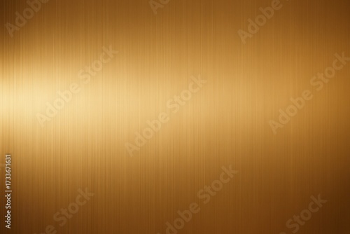 光沢のあるブラッシュドゴールドメタルテクスチャ背景