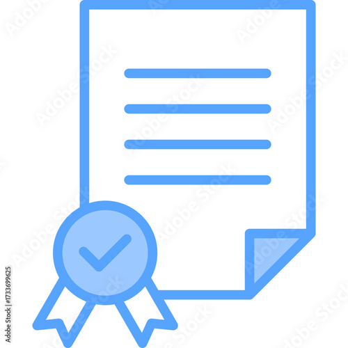 Standard blue icon