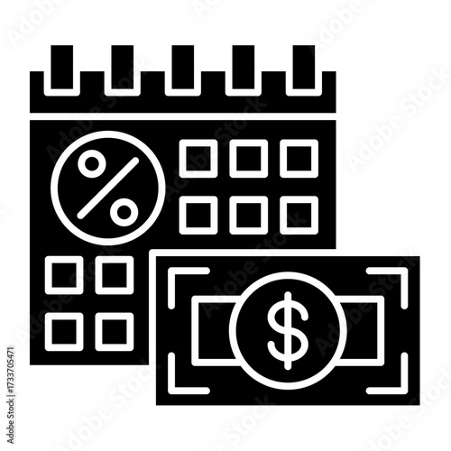 Payment Schedule  Icon Set Multiple Style Collection