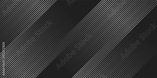 Slant line halftone gradation texture. Fading diagonal stripe gradient background. Black oblique pattern backdrop. Vanishing thin parallel line wallpaper for overlay