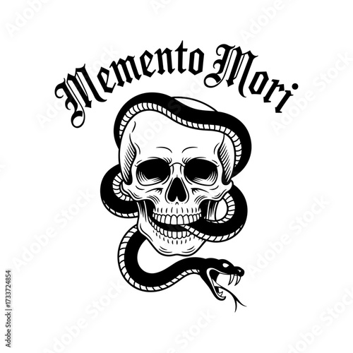 Skull and Vintage Tattoo T-shirt Vector Designs and Edgy, Punk-Inspired Graphics & Retro Tattoo Illustrations for Custom Graphic Tees-18