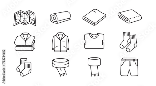 Vector art of clothes