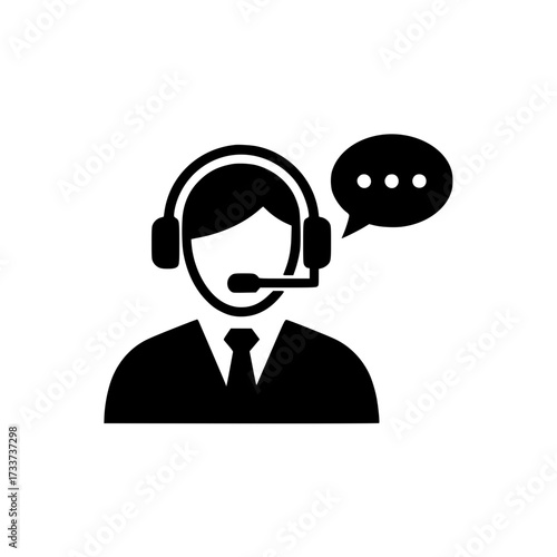 Call Center Support Operator Icon
