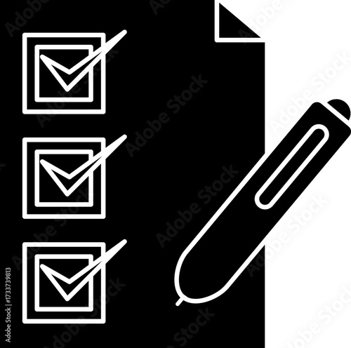 Business Project Icon Filled