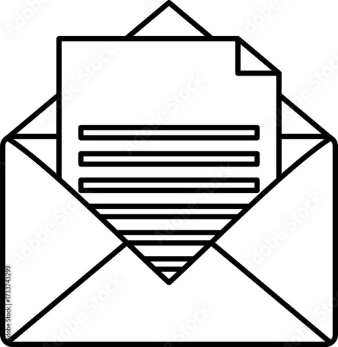 Business Project Icon Outline