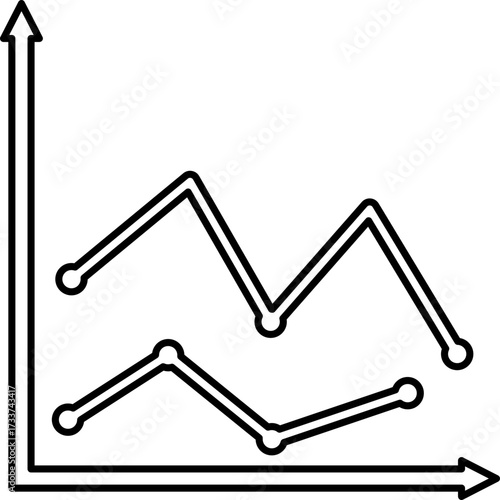 Business Project Icon Outline