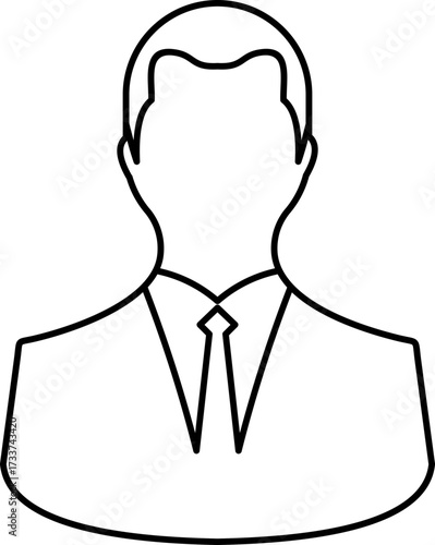 Business Project Icon Outline