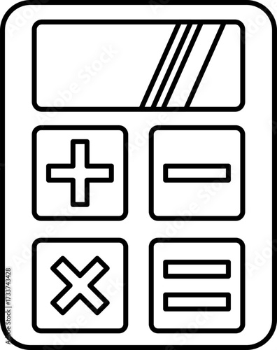 Business Project Icon Outline