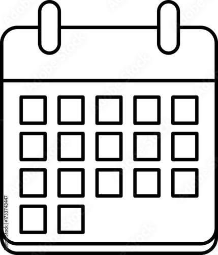Business Project Icon Outline
