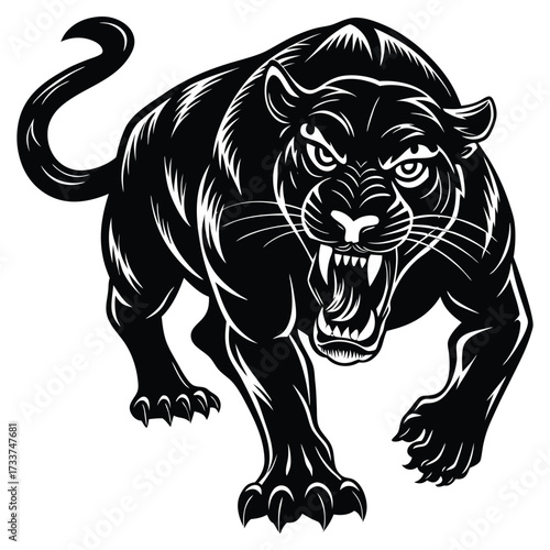 Black Panther  Symbol of Power and Stealth, Shadow Roar,Night Fang, Dark Claw, Phantom Panther,Silent Fury,Midnight Beast,Obsidian Roar, Black Panther vector, Black Panther concept, Black Panther cart