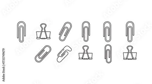 Vector art of clips