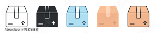 Product Icon Set Multiple Style Collection