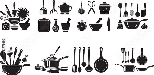 Kitchen utensils cookware cooking tools kitchenware