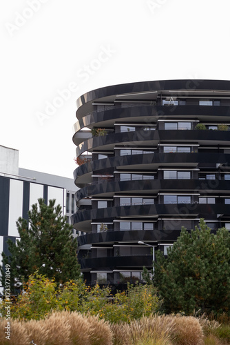 Moderne Wohngebäude in Wien