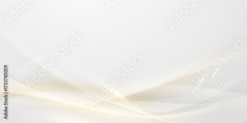 White abstract background with luxury vector illustration.