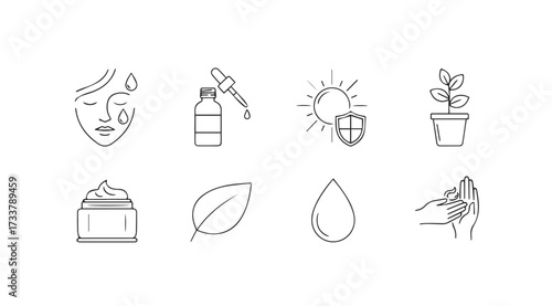Vector art of cosmetics
