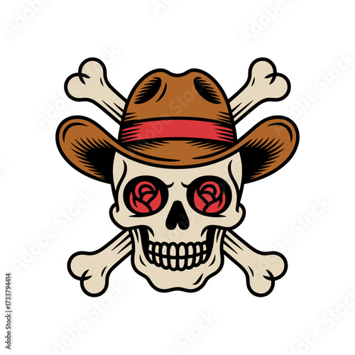 Skull and Vintage Tattoo T-shirt Vector Designs and Edgy, Punk-Inspired Graphics & Retro Tattoo Illustrations for Custom Graphic Tees-02