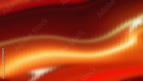 Red Orange White Abstract Background – Wavy Gradient Motion Texture Glow Art Design. abstract red background with waves
