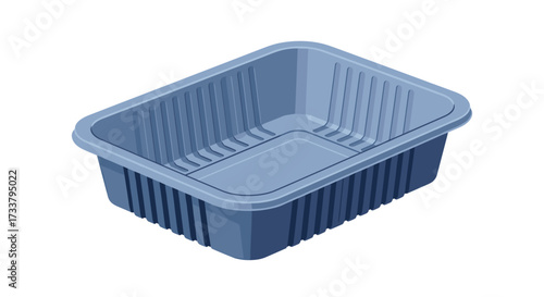 Durable food safe plastic tray for packaging and storage of various items.