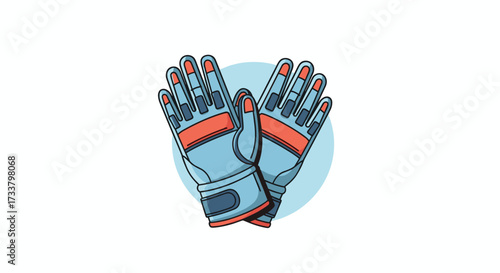A pair of durable gloves designed for outdoor activities and work.