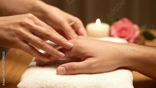 Relaxing Hand Massage Therapy