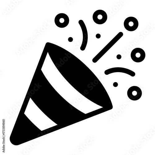 Party Popper Celebration Icon