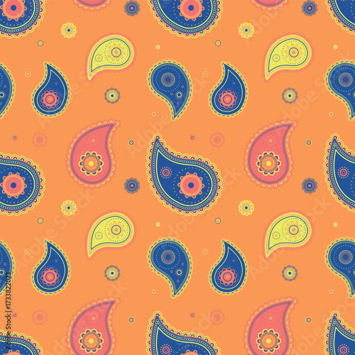 Wrapping art, luxury motif. Deco tropical of awesome national. Damask fashion in complexity designer.