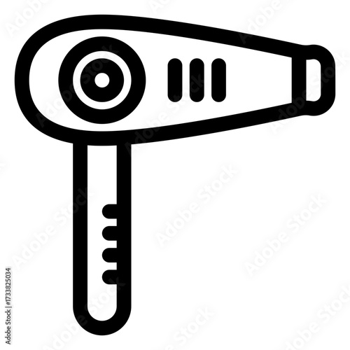 Hair dryer icon
