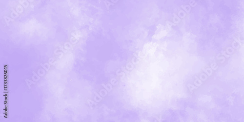Abstract background with . Grunge smooth light sky purple calming image of white clouds in a lavender sky evokes a sense of peace and tranquility, perfect for backgrounds and designs