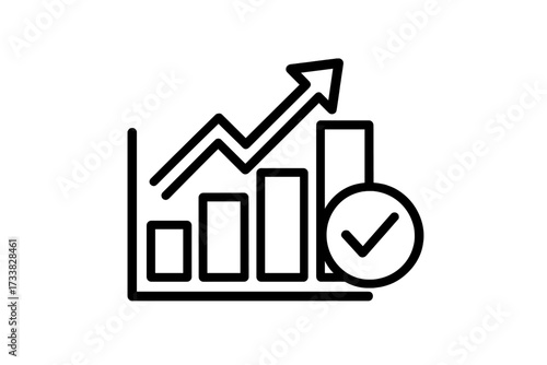 Winner success icon in linear style, cartoon vector illustration with transparent background, set of achievement and trophy symbols, business victory concept, award and prize graphics