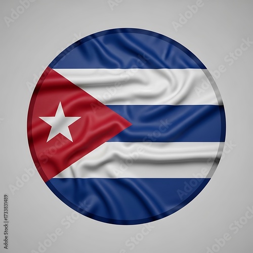 Cuban Flag Circular Design. Free Download Cuban Flag Circular Design. - GFXLoad