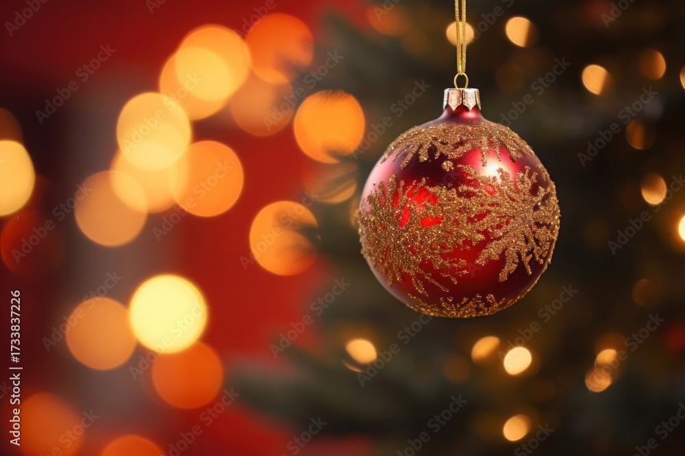 Obraz premium Christmas Tree christmas ornament light.