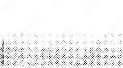A captivating grayscale gradient emerges from a dense array of monochrome triangles on a clean white backdrop, creating a modern and abstract visual effect ideal for backgrounds and designs